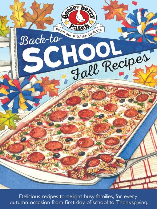 Cover image for Back-To-School Fall Recipes